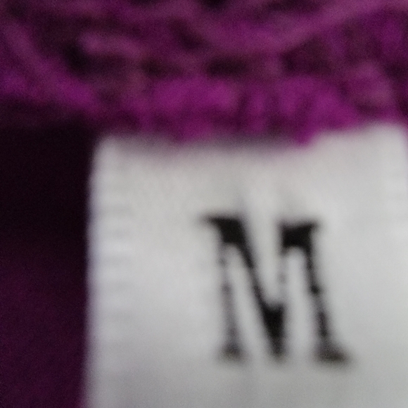 Rayon Pull-on Purpleish Lightweight Dress Medium - Picture 5 of 5